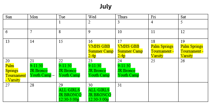 July