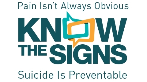 Know The Signs Suicide is Preventable Know The Signs Suicide is Preventable